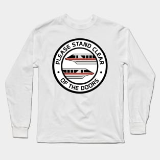 MonorailStandClearRed Long Sleeve T-Shirt